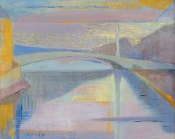 Maud Sumner; A Bridge over the Seine, Paris