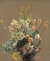 Robert Gwelo Goodman; A Still Life of Cape Flowers