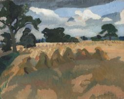 Ruth Everard-Haden; Cornfields, Kimpton, 1924