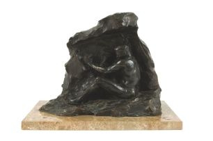 Anton van Wouw; Maquette for Miner with Hand-drill