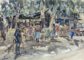 Durant Sihlali; The Market Place