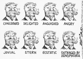 Zapiro (Jonathan Shapiro); Outraged by Xenophobia