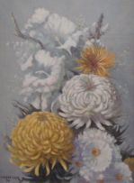 Willem Hermanus Coetzer; A Still Life of Flowers