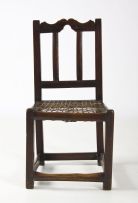 A Cape Transitional teak and stinkwood chair, late 18th Century