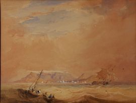 Thomas Bowler; Choppy Seas, Table Bay