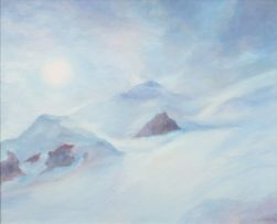 Maud Sumner; Mountainous Snow Capped Peaks