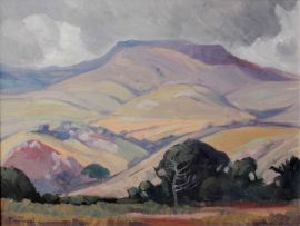 Jacob Hendrik Pierneef; Landscape, Northern Transvaal