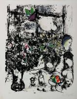 Marc Chagall; Nature Morte au Bouquet