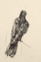 William Kentridge; Bird (Dove)