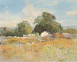 Errol Boyley; Richmond Farm, 2pm Sunday Afternoon (Recto), A View of a Farmhouse (Verso)
