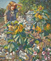 Sydney Carter; Between Sunflowers