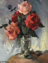 Alexander Rose-Innes; Roses in a Glass