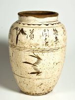 A Chinese Cizhou stoneware storage jar