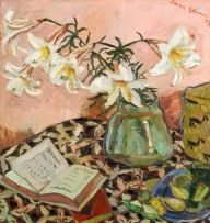 Irma Stern; White Lilies