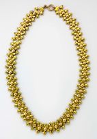 Victorian gold necklace, late 19th century