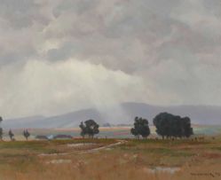 Willem Hermanus Coetzer; Storm Clouds over the Transvaal