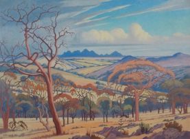 Jacob Hendrik Pierneef; Extensive Landscape Northern Transvaal