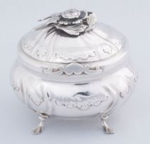 A Cape silver sugar box, Johan Anton Bunning, late 18th century