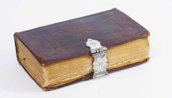 A Cape silver book clasp, apparently unmarked, 19th century