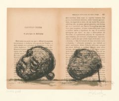 William Kentridge; Braz Cubas (Head and Stone)