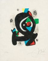 Joan Miró; La Melodie Acide VIII