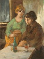 Alexander Rose-Innes; Pub Conversation, Two Women