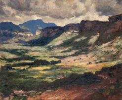 Edward Roworth; Dappled Landscape