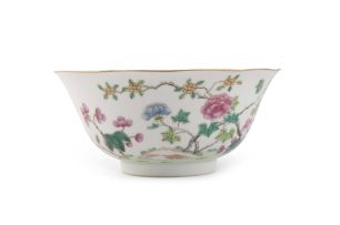 A Chinese 'famille-rose' bowl, Daoguang (1821-1850)