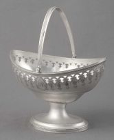 A George III silver sugar basket, Charles Fox I, London, 1793