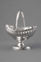 A George III silver sugar basket, Charles Fox I, London, 1793