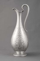 A Victorian silver wine jug, The Barnard Brothers, London, 1870