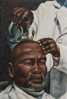 Willie Bester; The Haircut