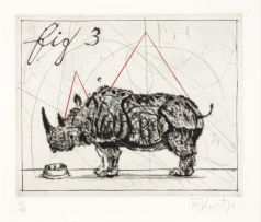 William Kentridge; Three Rhinos: Fig 3