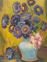 Maggie Laubser; Still Life with Flowers
