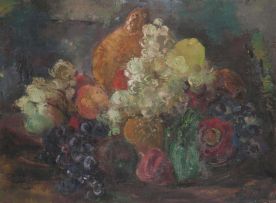 Cecil Higgs; Still Life with Fruit and Vegetables
