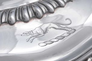 A George III silver soup tureen and cover, Charles Wright, London, 1769