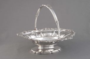 A William IV silver basket, William Bateman II, London, 1830