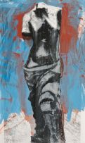 Jim Dine; The Red, White and Blue Venus for Mondale
