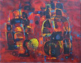 Dirk Meerkotter; An Abstract in Red