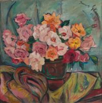 Irma Stern; A Still Life with Roses