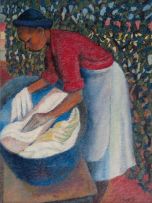 Gerard Sekoto; The Washerwoman