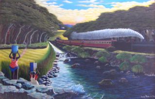 Trevor Makhoba; The Train and the River