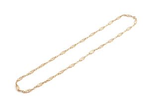 Gold fancy-link chain