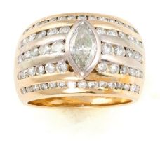 Diamond ring, designed by Uwe Koetter
