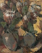 Alexander Rose-Innes; Still Life with Proteas