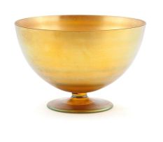 A WMF Myra-Kristall pedestal bowl, 1930s
