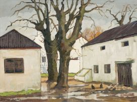 David Botha; Chickens in a Farmyard