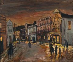 Kenneth Baker; An Evening Street Scene