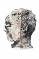 William Kentridge; Head I (Self Portrait)