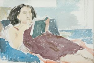 Wolf Kibel; A Woman Reading